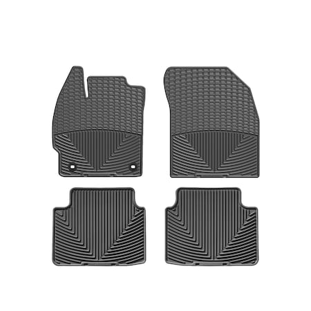 Weathertech Black, Front and Rear All Weather Floor Mats WTCB271150