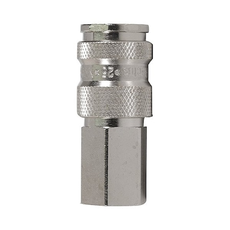 Parker Quick Connect Socket, Brass, 2 5/16" L 25KAIN17MPN
