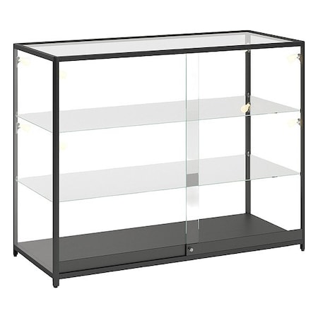 Specialty Store Services Display Case, 38 in H, 47 1/4 in W 20139BK