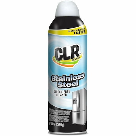 Clr Stainless Steel Cleaner, Citrus, 12, 6PK CSS-12