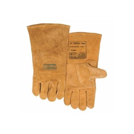 Best Welds COMFOflex Premium Leather Welding Gloves, Leather, 2X-Large, Buck Tan 902-10-2000-XXL
