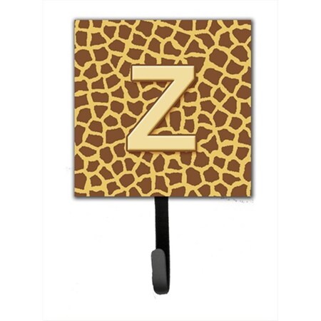 Carolines Treasures Letter Z Initial Monogram - Giraffe Leash Holder Or Key Hook CJ1025-ZSH4