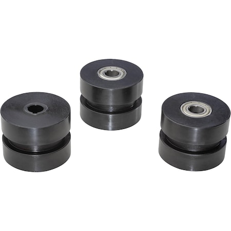 Grizzly Square Tube Rollers, 1/2" T33044