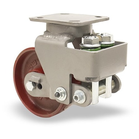 Hamilton Caster, Rigid, Aezfwh, 6 x 2, Metal R-AEZFWH-6MB-2