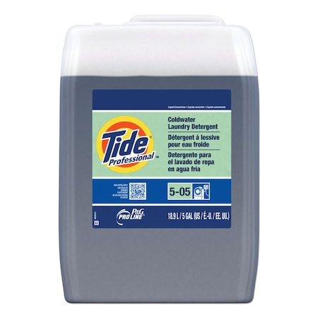 Tide Pro Coldwater Laundry Detergent, Tide Original Scent, 5 gal Closed-Loop Plastic Container 70674