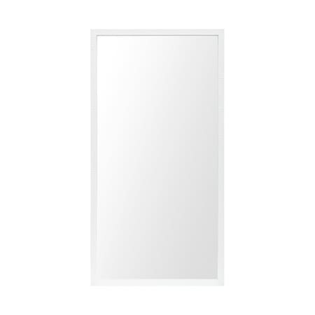 Homeroots 42" White Bathroom Vanity Mirror 607225