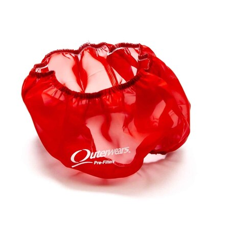 Overtime Air Pre-Filter Assembly - 14 x 5 in. Element - Red OV3612195