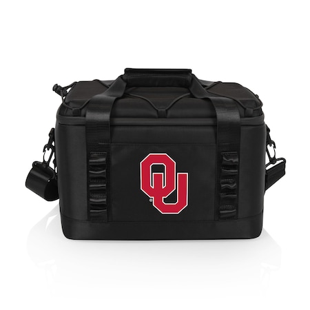 Picnic Time Family Of Brands NCAA Oklahoma Sooners Tarana Superthick Cooler Bag with Removable Shoulder Strap 630-12-179-454-0