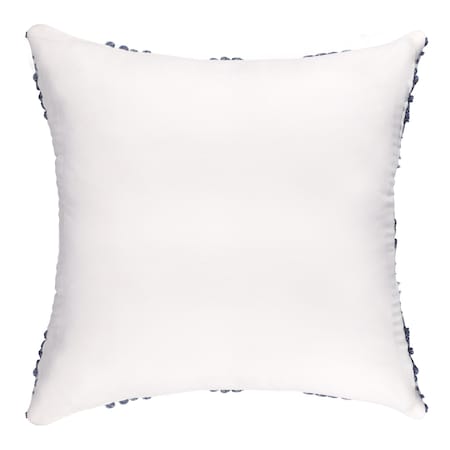 Homeroots 20" Blue Geometric Throw Pillow 554544