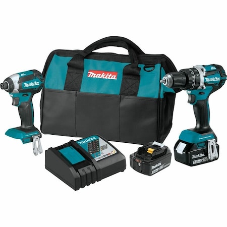 Makita 18V LXT Brushless 2-Pc. Combo Kit (5.0Ah) XT269T