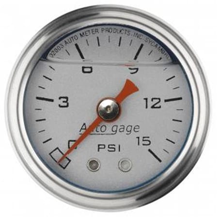 Auto Meter 2178 Auto Gage Fuel Pressure Gauge - 1.50 in. ATM2178