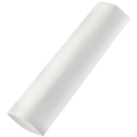 Gardner Bender Heat Shrink Tube, Thin Wall, 2:1 I.D. Shrink Ratio, 1/2 in I.D. Before Shrinking, White, 4 in HST-500W