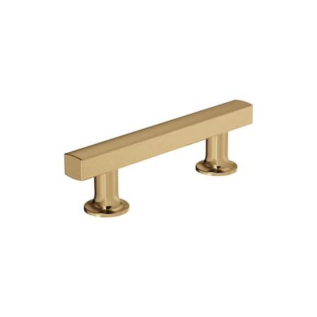 Amerock Everett 3 inch 76mm Center-to-Center Champagne Bronze Cabinet Pull BP37103CZ