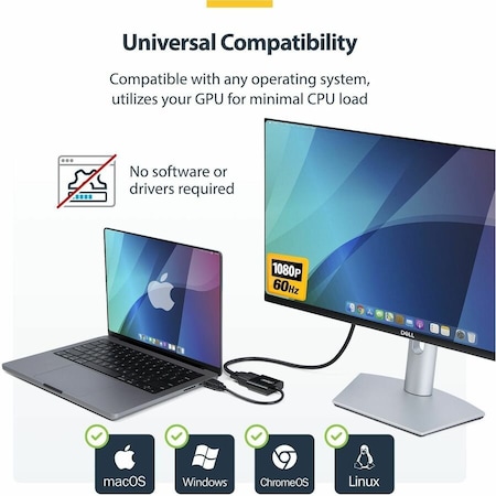 Startech.Com HDMI to VGA Adapter 1080p HD2VGAE3