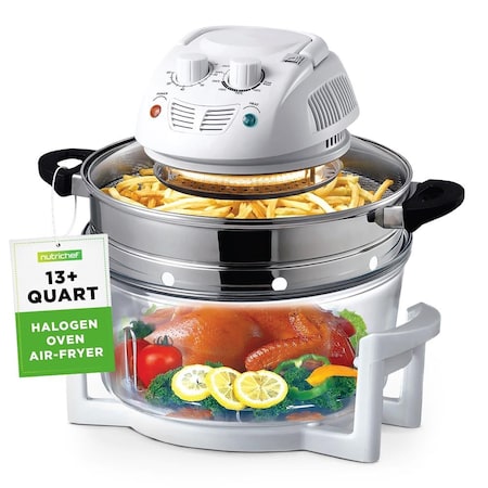 Nutrichef Halogen Oven Countertop Air Fryer AZPKAIRFR48