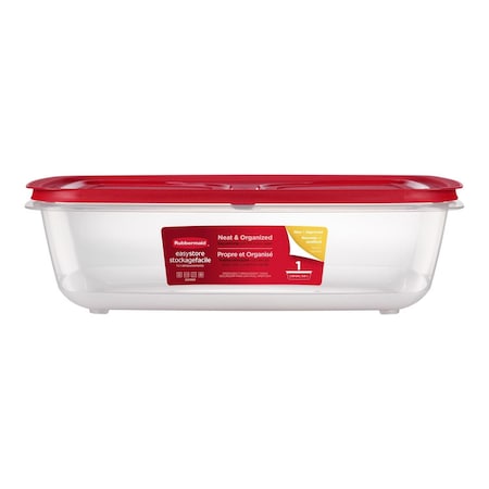 Rubbermaid Easy Store 41.5 cups Clear Food Container and Lid 2210129