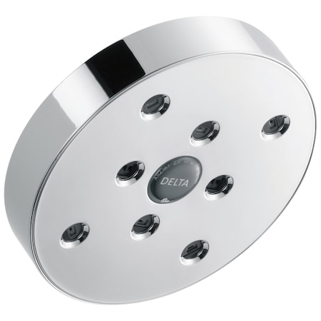 Delta Universal Showering Components H2OKinetic Single-Setting Raincan Shower Head RP70175PR