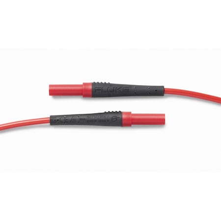 Fluke Test Lead, Straight to Straight, 2 leads TL321