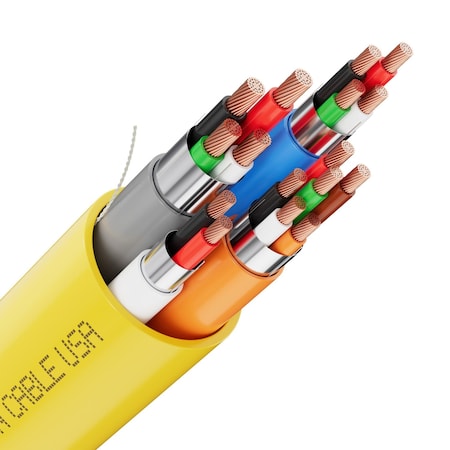 Syston Cable Technology Access Control Cable 100ft for Noise-Sensitive Application-18/4c OAS+22/3pr OAS+22/2c OAS+22/4c OAS 9898-100YL