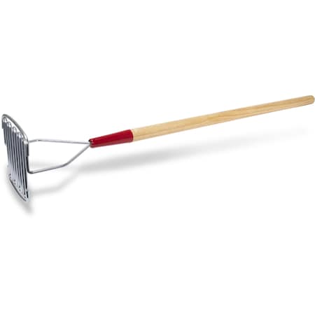 Wal-Board Tools Drywall Mud Masher, 37" Handle Length, Semi-Round Head 6" x 6 1/2" 042-002