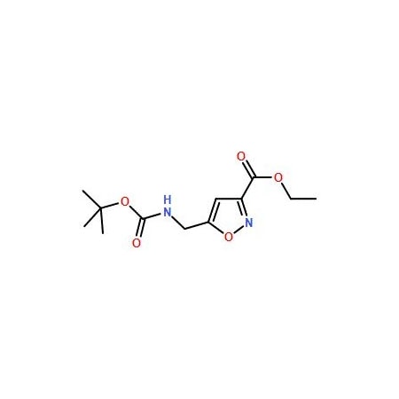 Ak Scientific Ethyl 5-(N-Boc)aminomethylisoxazole-3-carboxylate (250mg), CAS 253196-37-1 Y8448-250mg