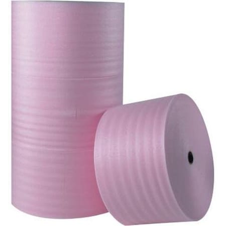 Partners Brand Anti-Static Air Foam Rolls, 1/4" x 6" x 250', Pink, 12/Each, PK12 FW14S6AS
