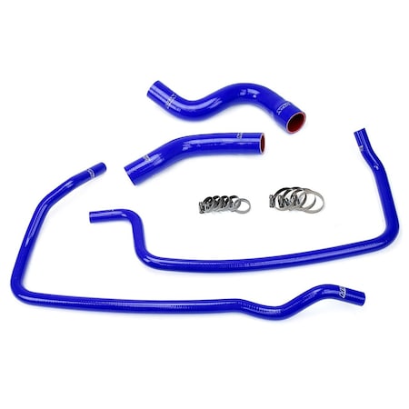 Hps Performance High Temp Reinforced Silicone Radiator and Heater Coolant Hose Kit, Blue,  57-1449-BLUE