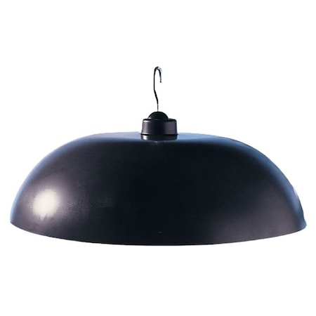 Steel City Two-Way Squirrel Baffle, 17-1/2 in Baffle, Plastic/Resin, Warm Gray 1753