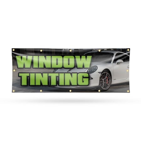 Signmission Window Tinting, 48 Inch x 120 Inch, Vinyl Banner B-120-30945