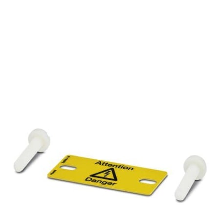 Phoenix Contact WS 4-14 Warning label Plate orange 1004238