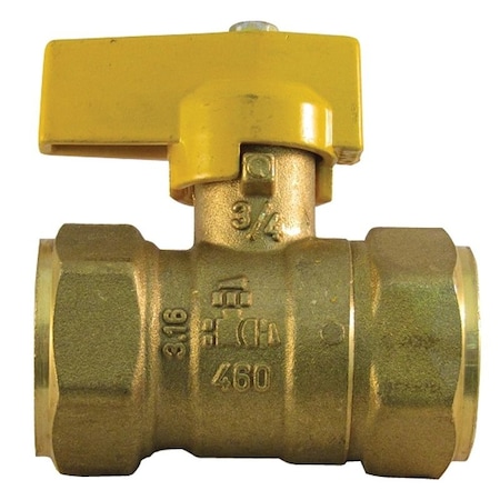 Pro-Flex Valve 3/4In Fip X Fip 1 Piece PFGVO-F34B