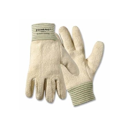 Wells Lamont Jomac Heavy Weight Terry Cloth Heat Resistant Gloves, Loop-Out Terry Cloth, Natural, Medium, 12PK 815-765