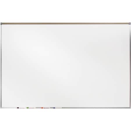 Ghent Projection Board, Porcelain, 48 1/2 in, 72 1/2 in, Aluminum Frame, White, Matte PRM1-46-4