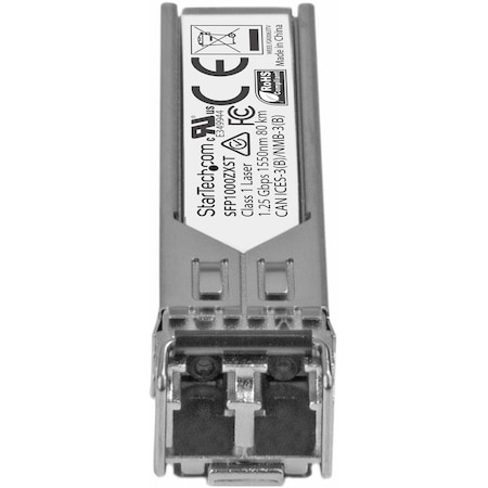 Startech.Com MSA Uncoded SFP Transceiver - 1GbE DDM SFP1000ZXST