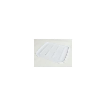Panacea Plastic Dish Drain Board, White, 16.1 x 14.6 In. 44446