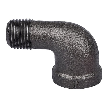 Prosource Street Pipe Elbow, 1/4 in, FIP x MIP, 90 deg Angle, Malleable Iron, SCH 40 Schedule, 300 psi Pressure 6-1/4B