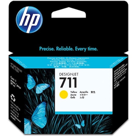 Hp 711 (CZ132A) Yellow Original Ink Cartridge (29 ml) CZ132A