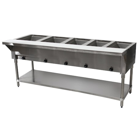 Advance Tabco Hot Food Table electric 77-3/4 in.W x 30-5/8 in.D x 34-1/8 in.H SW-5E-240