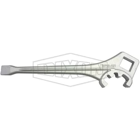 Dixon Lug/Drum Hydrant Wrench, 15 in L, A356 Aluminum Head, For Use with 2-1/2 in Pin Lug/Rocker Lug Coupl DF16-181