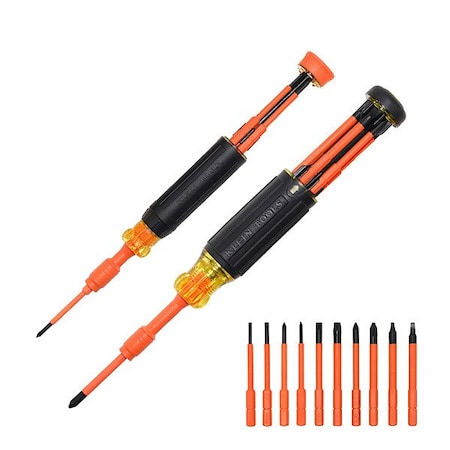 Klein Tools 10-in-2 Insulated, Lock Screwdriver 32310INS