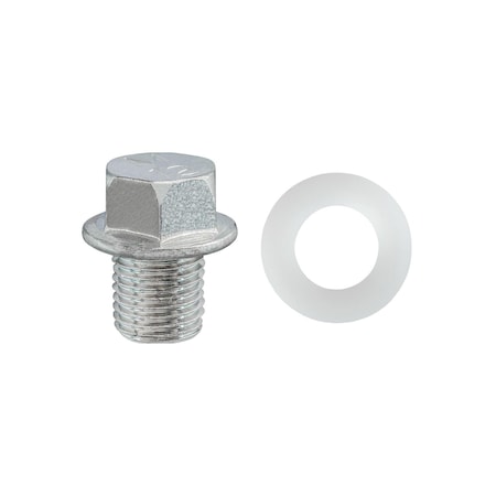 Auveco Oil Drain Plug M12-1.25, 5PK 15527