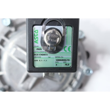 Asco SOLENOID VALVE 120V-AC 3IN NPT SCE1743411