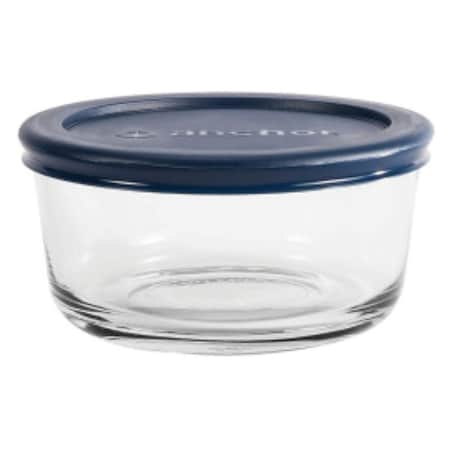 Anchor Hocking FOOD STORAGE CTNR RND GLS 2CUP 85906L20