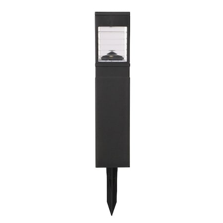 Boston Harbor Solar Bollard Pathway Light, 3 Tiered Lens 27091