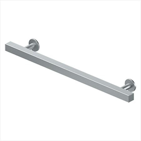 Deltana Pommel 7" Center To Center Cabinet Pull Satin Chrome POM70U26D