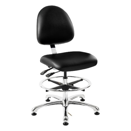 Bevco ESD/ISO 5 Tall Tilt Chair 9551ME2-BLK