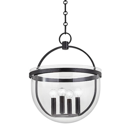 Aged Iron Four Light Lantern from the Malloy Collection