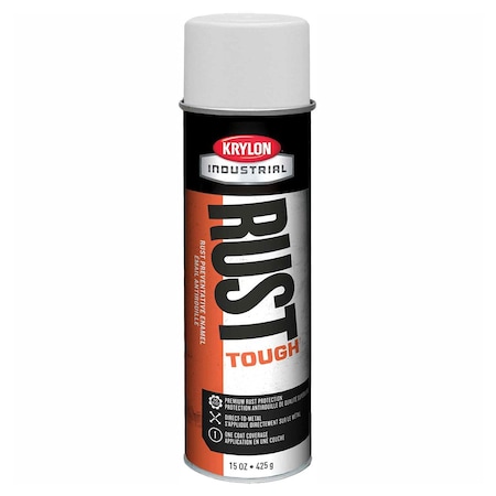 Krylon Industrial Rust Tough Acrylic Enamel Gloss White R00929