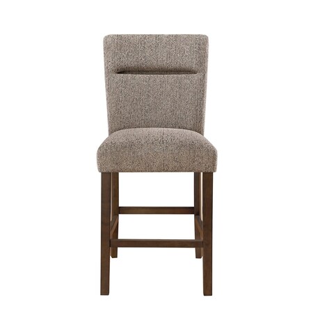 Global Furniture Usa Contemporary D4355 Brown Bar Stool Kit Of 2 D4355BS-BRWN KIT OF 2