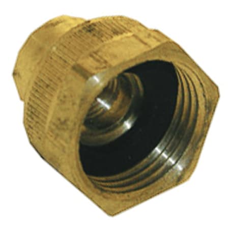 Westlake Pipe & Fittings 3/4'' FHTx1/4'' Female Pipe Tap Brass Cap 15-1769
